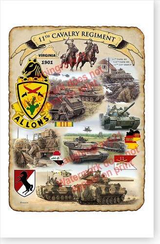 Army 11th armored - 11th, cavalry